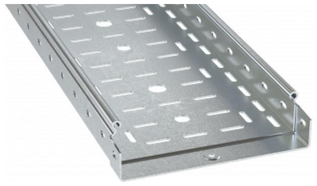 DKC SPH30520ZL Лоток перфорированный 50x200х3000, 2,0 мм, цинк-ламельный [в упаковке 6, цена за 1 м]