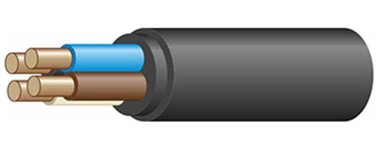 Кабель ВВГнг(А)-LS 4x2,5 ок (N)-1