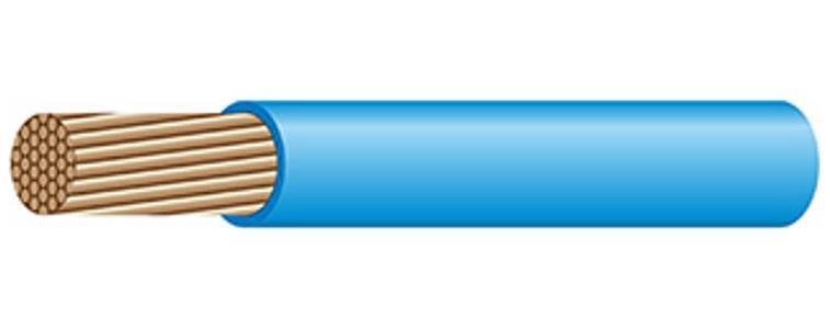 Провод ПуГВнг(А)-LS 1х10 син/гол