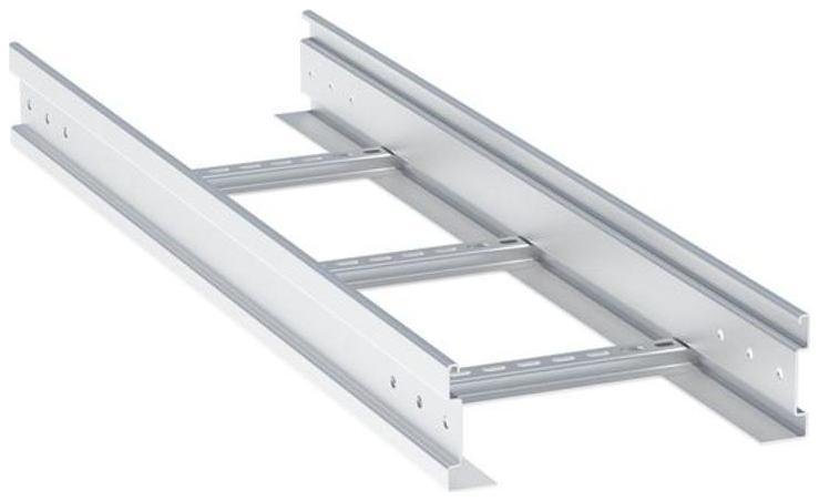 EKF LTP100500x6-2 Лоток лестничный усиленный 100х500х6000-2,0 мм [в упаковке 6, цена за 1 м]