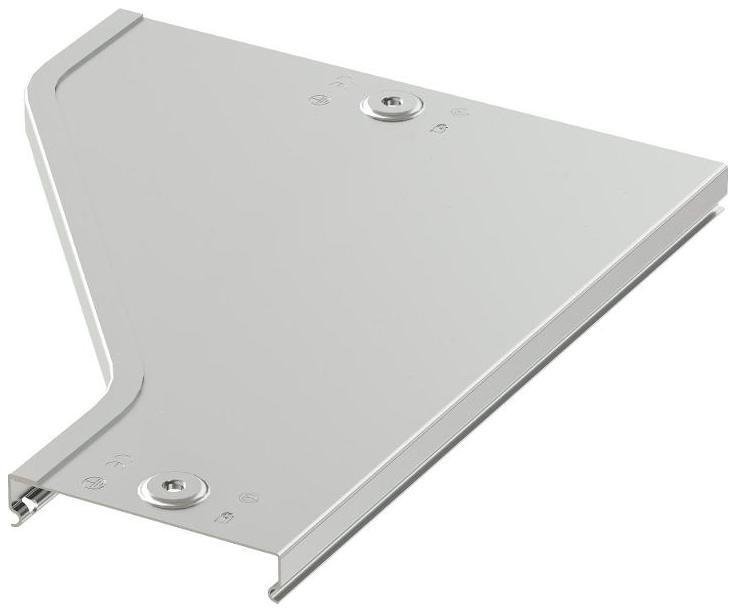 DKC 38165KHDZ Крышка на переходник RRS левосторонний 200/100, горячеоцинкованная в комплекте с метизами и пластинами PTCE