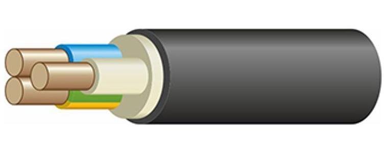Кабель ВВГнг(А)-LS 3x6 ок (N,PE)-1