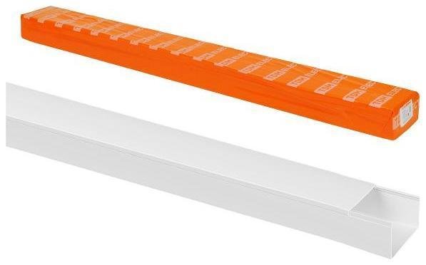 TDM electric SQ0402-1060 Кабель-канал 100х60 белый TDM (18 м) [в упаковке 18, цена за 1 м]