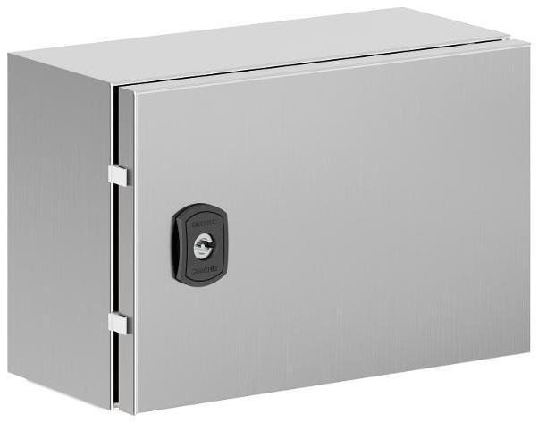 DKC R5STH0231F-304 Корпус навесной STH с М/П из нержавеющей cтали AISI304 ВхШхГ 200x300x150 мм, с фланцем