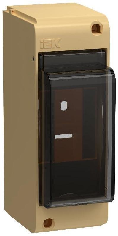 IEK UIM-KP72-N-02-20-K34 UNION Mini Корпус пластиковый на 2 модуля КМПн-2 IP30 сосна [в упаковке 80, цена за 1 шт]
