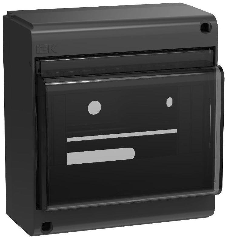 IEK UIM-KP72-N-06-20-K02 UNION Mini Корпус пластиковый на 6 модулей КМПн-6 IP30 черный