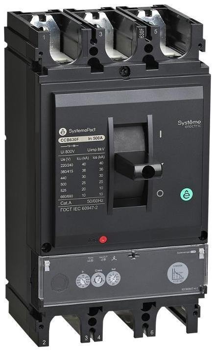 Systeme Electric SPC400N32023M3DF АВТ ВЫКЛ SPC400 50КА S2.3M 3P3D 320A
