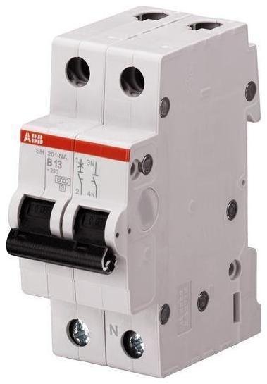 ABB 2CDS211103R0324 Выключатель автоматический модульный 2п (1P+N) C 32А 6кА SH201 C 32 NA