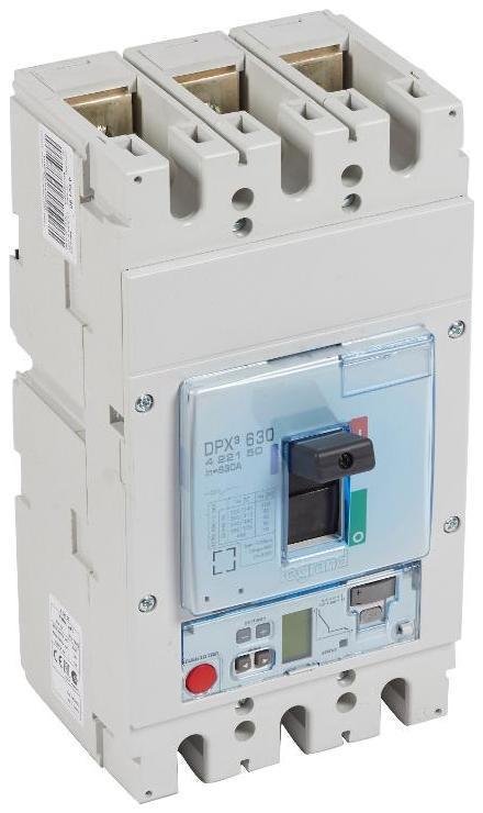 Legrand 422150 Автоматический выключатель DPX3 630 - эл. расцепитель Sg - 50 кА - 400 В" - 3П - 630 А