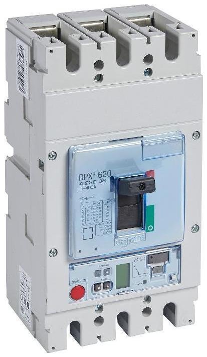 Legrand 422088 Автоматический выключатель DPX3 630 - эл. расцепитель S2 - 100 кА - 400 В" - 3П - 400 А
