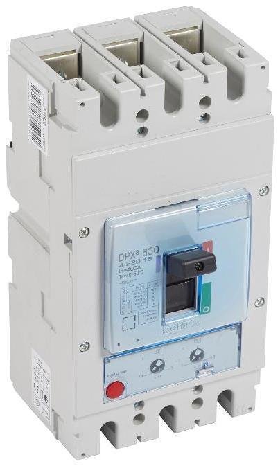 Legrand 422016 Автоматический выключатель DPX3 630 - термомагнитный расцепитель - 50 кА - 400 В" - 3П - 400 А