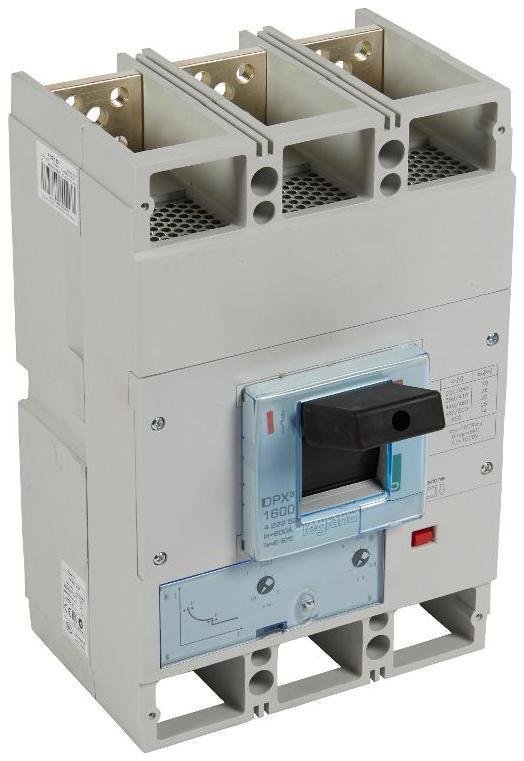 Legrand 422252 Автоматический выключатель DPX3 1600 - термомагн. расц. - 36 кА - 400 В" - 3П - 800 А
