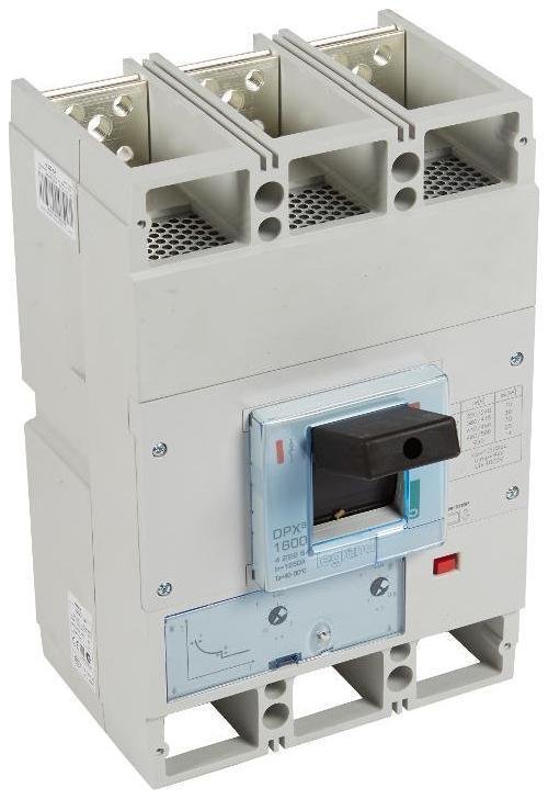 Legrand 422254 Автоматический выключатель DPX3 1600 - термомагн. расц. - 36 кА - 400 В" - 3П - 1250 А