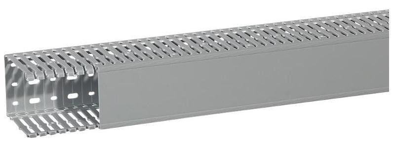 Legrand 636118 Кабель-канал (крышка + основание) Transcab - 80x100 мм - серый RAL 7030 [в упаковке 20, цена за 1 м]