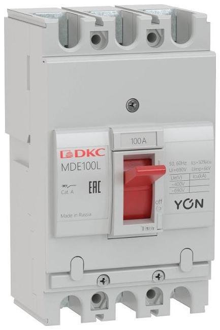 DKC MDE100L020 Выключатель автоматический в литом корпусе YON MDE100L020