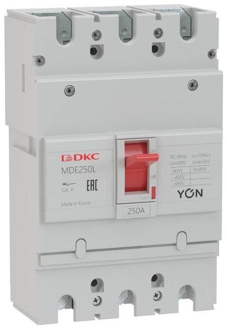 DKC MDE250L200 Выключатель автоматический в литом корпусе YON MDE250L200