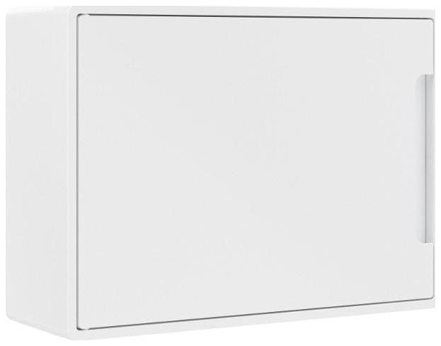 DKC F12W1WW Щиток 12 мод настенный Фрейм (FRAME), белый, с белой дверцей, с 2 шинами PEN на 6 и 8 отв