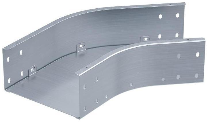 DKC SCM1030K Угол горизонт. 45 град. 100х300, 1,5 мм, в комплекте с крепежными элементами и соединительными пластинами, необходимыми длямонтажа
