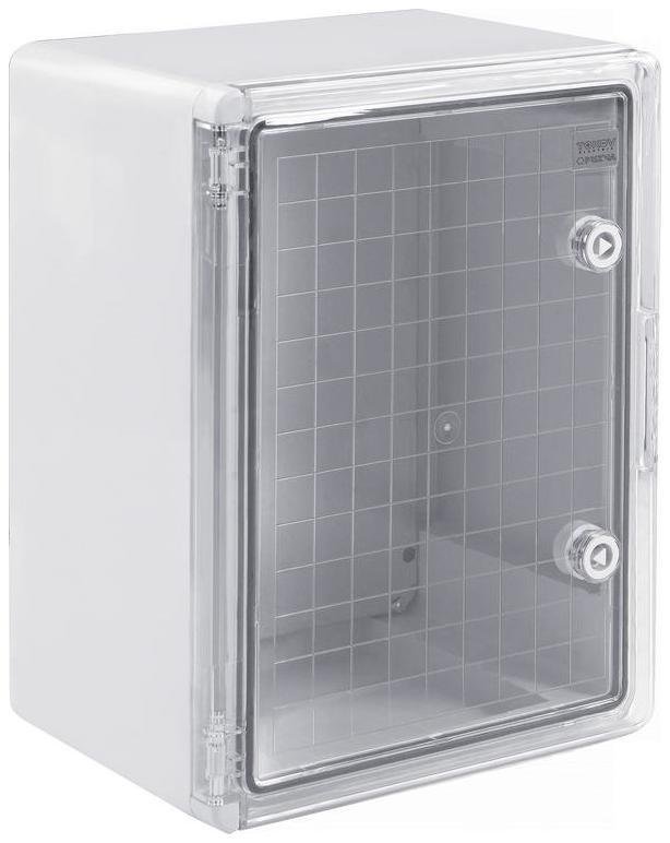 TOKOV electric TKE-PZ-CPB04-IK10-IP65 Корпус ударопрочный ЩМПп 400х300х220 IK10 IP65 прозр. дверь АБС пластик PRIZMA