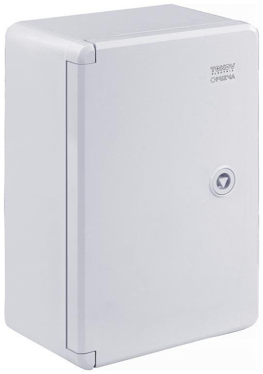 TOKOV electric TKE-PZ-PB01-IK10-IP65 Корпус ударопрочный ЩМПп 300х200х130 IK10 IP65 АБС пластик PRIZMA