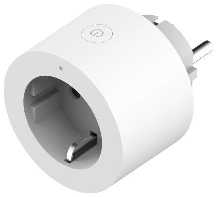 Aqara SP-EUC01 Умная розетка мобильная одинарная, Zigbee, монтаж накладной, цвет белый, 2200 Вт