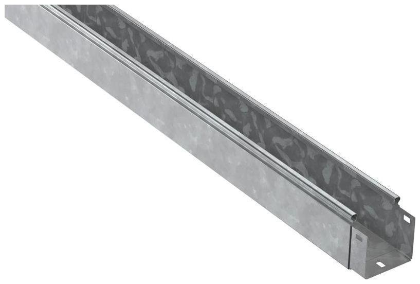 IEK CLN10-080-080-120-3-M-HDZ ESCA Лоток неперфорированный 80х80х3000-1,2 HDZ [в упаковке 12, цена за 1 м]