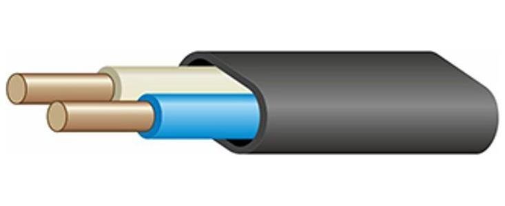 Кабель ВВГ-Пнг(А)-LS 2x4 ок (N)-0,66