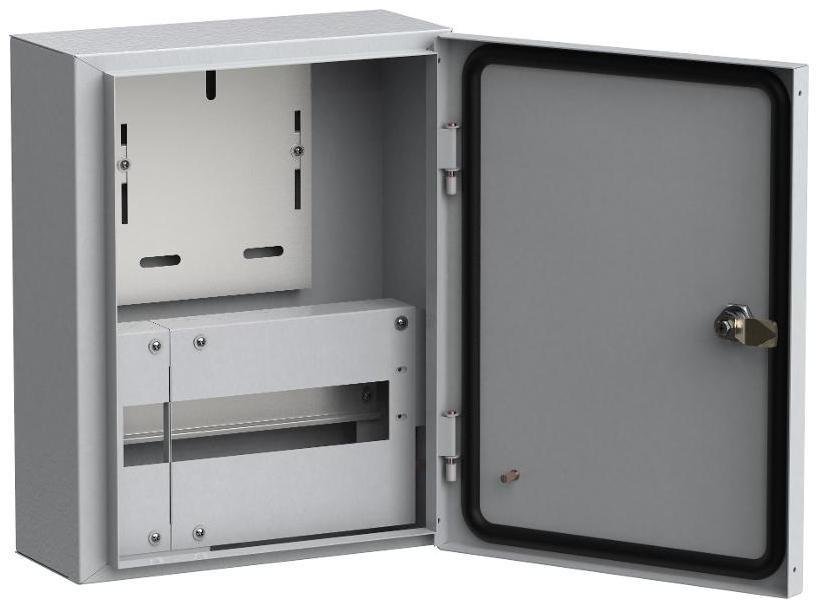 IEK MKM22-N-12-54-Z Корпус металлический ЩУРн-1/12з-0 У2 IP54 (ВхШхГ) 395x310x165мм TITAN| MKM22-N-12-54-Z