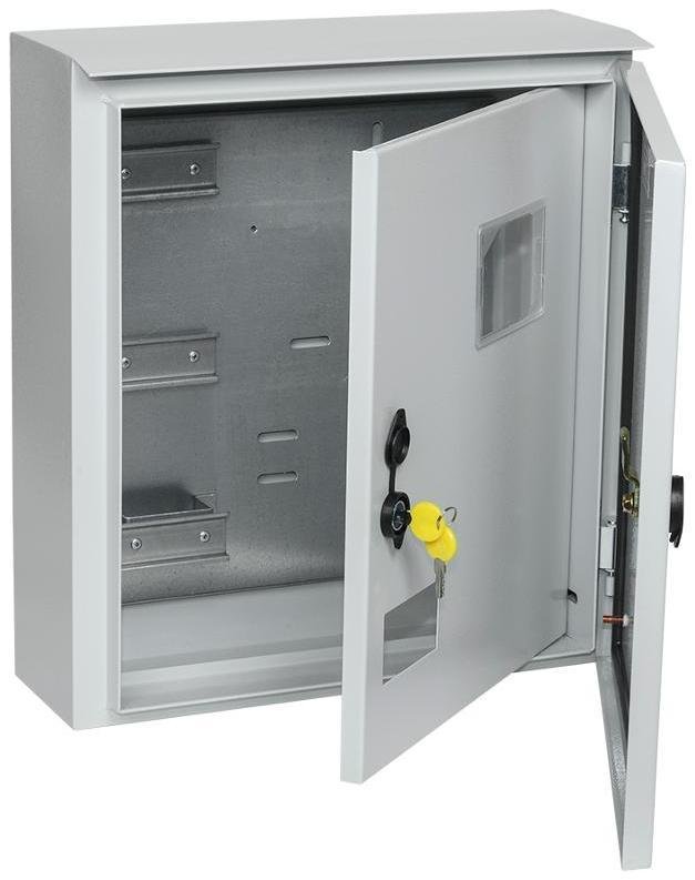IEK MKM51-N-09-54 Корпус металлический ЩУ 3/1-1 У1 IP66 (ВхШхГ) 445x400x150мм TITAN