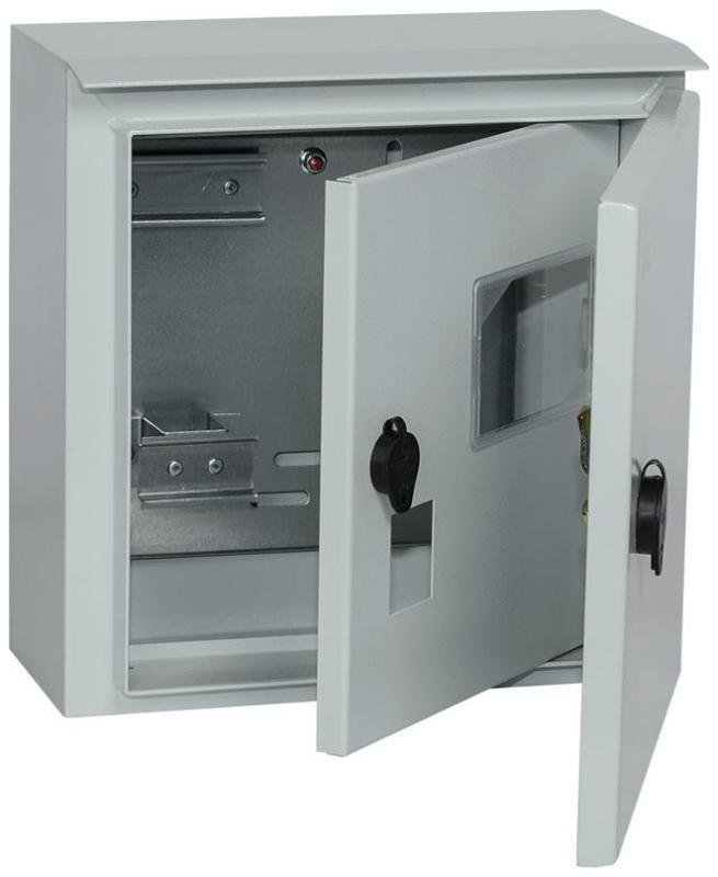 IEK MKM51-N-04-54 Корпус металлический ЩУ 1/1-1 У1 IP66 (ВхШхГ) 310x300x150мм TITAN