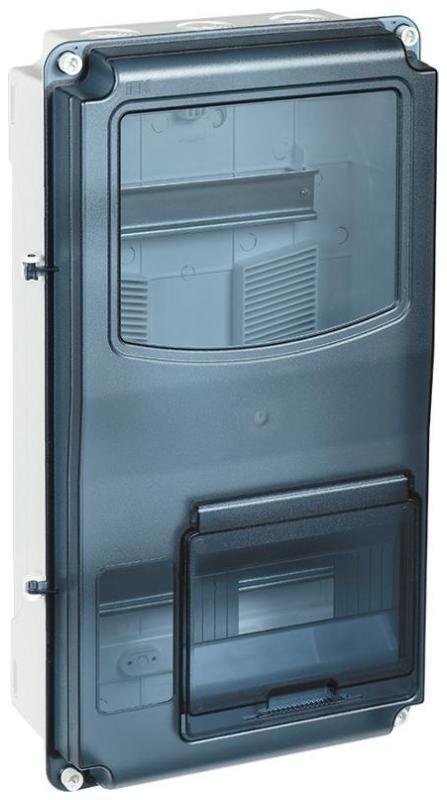 IEK MSP3-N-12-66-L Корпус пластиковый навесной ЩУРн-П 3/12 IP66 PC (500х290х122мм) KREPTA 3