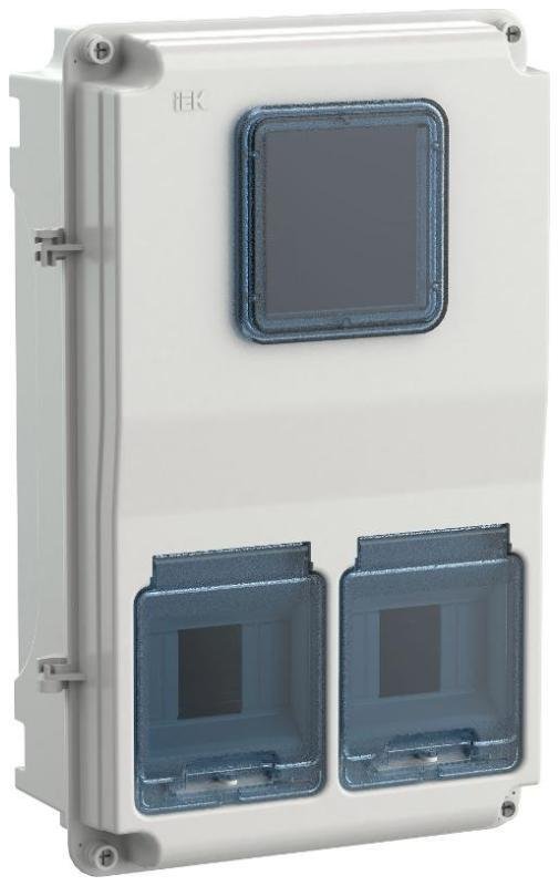 IEK KR3-KP33-N-10-66 Корпус пластиковый навесной ЩУРн-П 3/10 IP66 KREPTA 3 [в упаковке 6, цена за 1 шт]