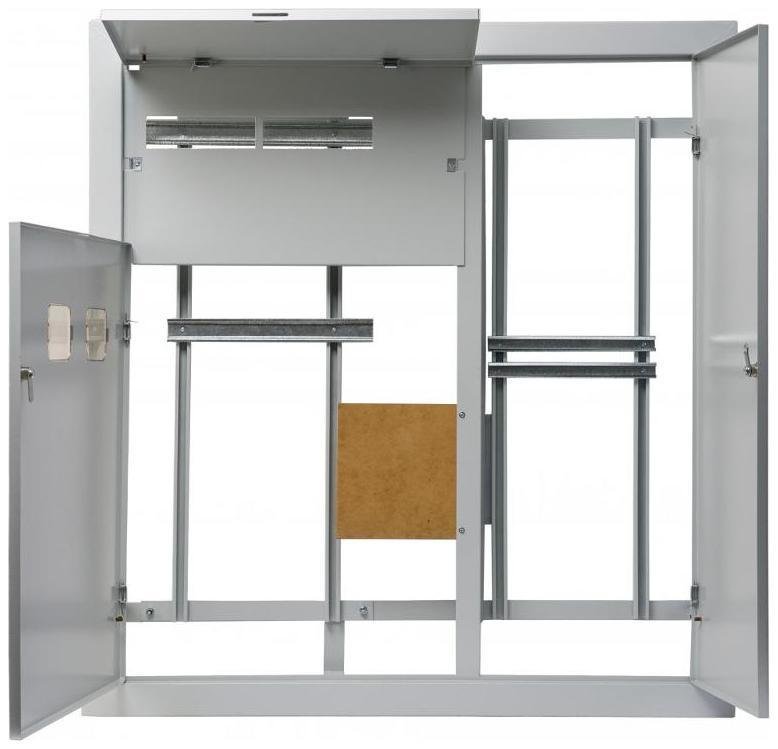 DEKraft 30710DEK Корпус метал. этажный ЩЭ-2 на 2кв. 1010х950х100 IP31 без клем. блока
