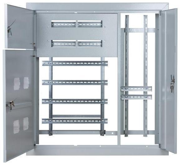 TDM electric SQ0905-1338 Корпус щита этажного 4 кв. модификация3 Народный (1010х950х160) IP31, ниша 920х860х140