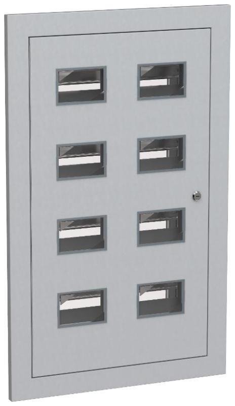IEK MKM44-08-31 Корпус металлический ЩЭ-8-2 (890х550х157мм) 36 УХЛ3 IP31