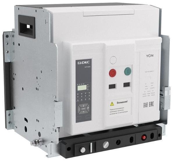 DKC ANX32XM3DH522200K Воздушный автоматич. выкл. YON pro ANX32X 3P 3200 А 100 кА, тип. M, расц. ETA, выкат., гор. подкл., упр. 220 В AC