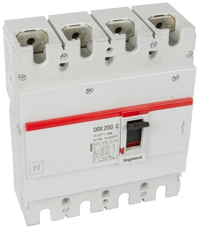 Legrand 027108 Drx250 фиксированный 175a 4p 18кА