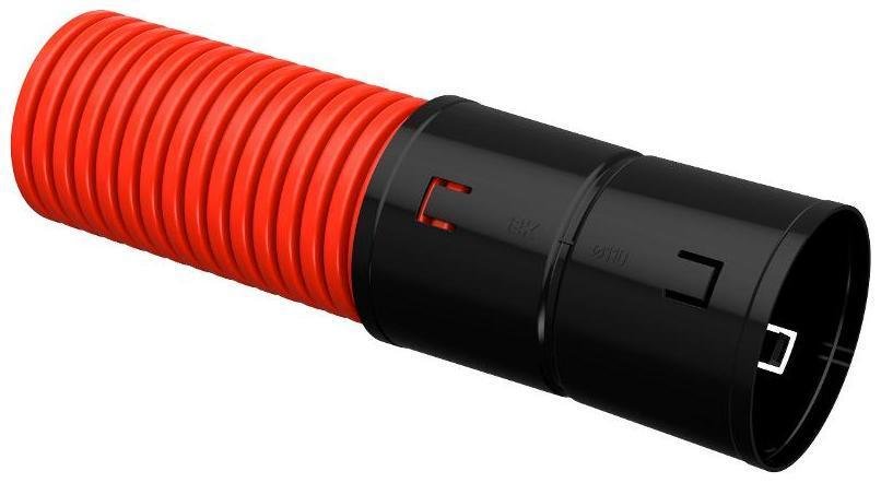 IEK ET-TG13-212-110-D57-K04 ELASTA Труба гофр. двустенная жесткая ПНД d=110мм (5,7м) [в упаковке 4, цена за 1 шт]