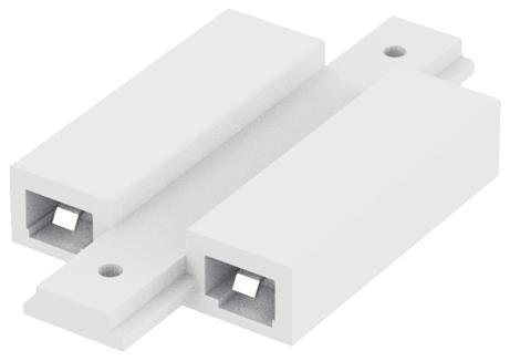 Aqara MZZXLJMK11LM_WH Соединитель накладного трека V1, модель: MZZXLJMK11LM, цвет: белый