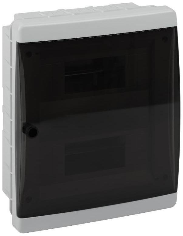 Эра Б0067230 Корпус пластиковый встраиваемый ЭРА COMFORT ЩРВ-П-24 IP40 прозрачная крышка белый