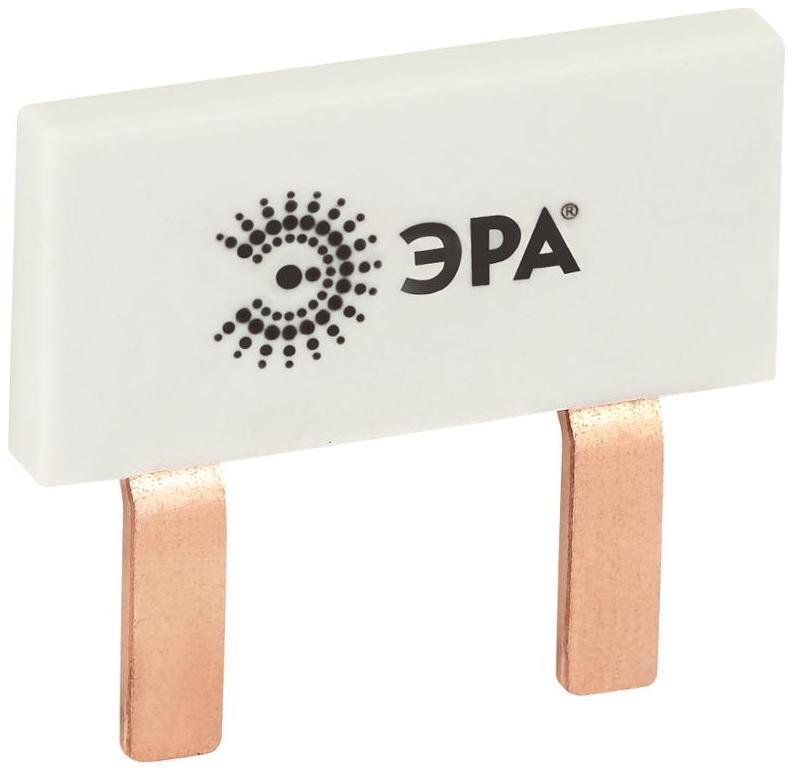 Эра Б0071213 Шина соединительная ЭРА NO-225-524 компактная L фазная PIN штырь 1Р 63А 2 модуля ЭРА упаковка 100 штук
