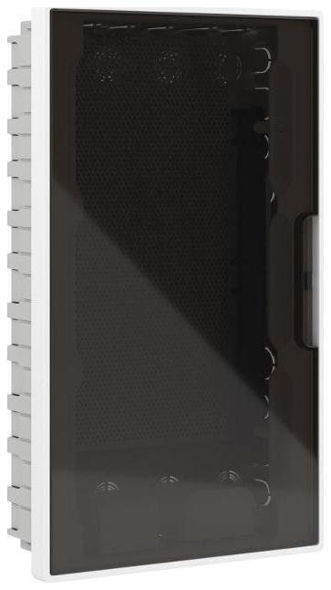 DKC F36B5WD Щиток 36 мод встр. слабот. Фрейм (FRAME), белый, с тонир. дв., с монт. платой, с 2 роз. (арт. 45005) и 2 кор. (арт. 10033)