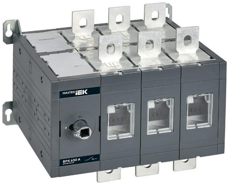 IEK MI-VR20-3-0630-R Выкл-разъед. ВРК реверс. без рукоятки 3P 630А MASTER