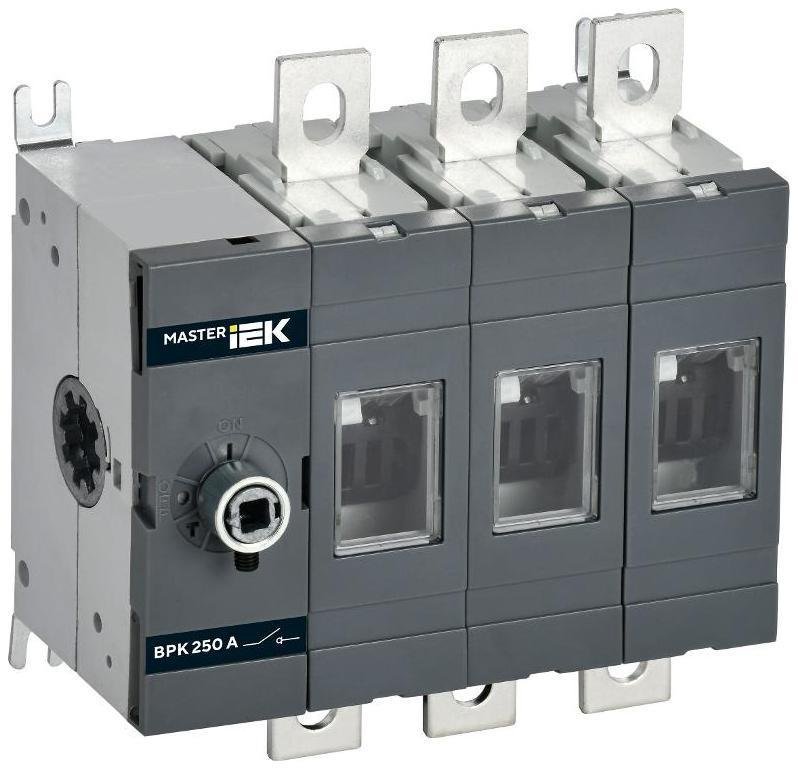 IEK MI-VR10-3-0250-R Выкл-разъед. ВРК без рукоятки 3P 250А MASTER