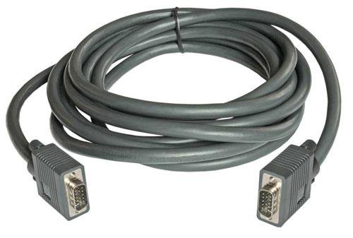 Кабель VGA вилка - вилка, HD, AWG 26 mini coax, 25', 7.6 м