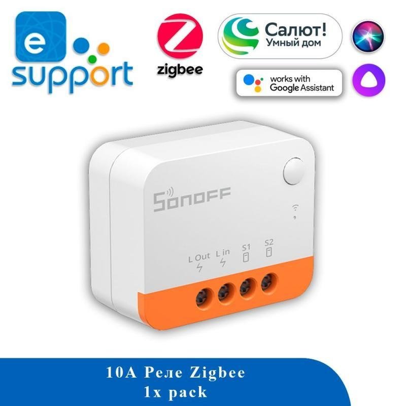 Sonoff ZBMINIL2 — компактное Zigbee-реле без нейтрального провода для современного умного дома