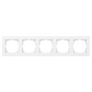 Рамка 5-м СП Accent 6-505-01 бел. Intro Б0063775