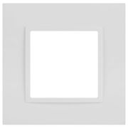 Рамка 1-м Elegance 14-5011-01М Classic для розеток и выключателей матов. бел. Эра Б0065822