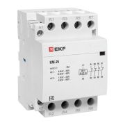 Контактор модульный КМ 25А 4NC (3 мод.) PROxima| km-3-25-04 | EKF