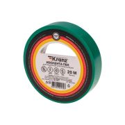 Изолента ПВХ 0.13х15 мм, 20 м, зеленая | KR-09-2603 | Kranz
